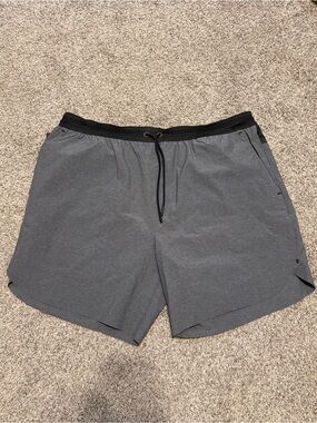 Greyson Men's Gray Running Wolf Short